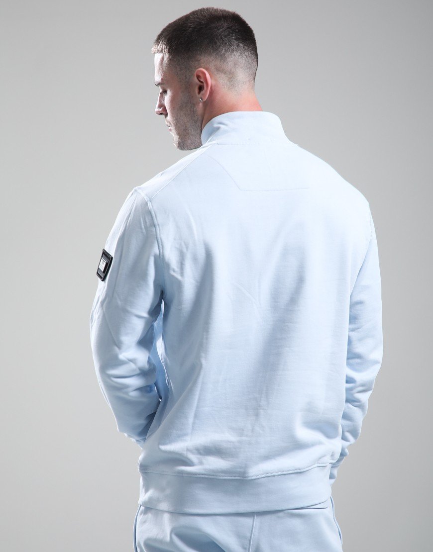 Weekend Offender Kraviz Quarter Zip Sweat Sky