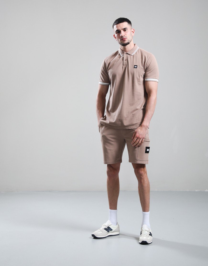 Weekend Offender Levanto Polo Shirt Driftwood/Ghost