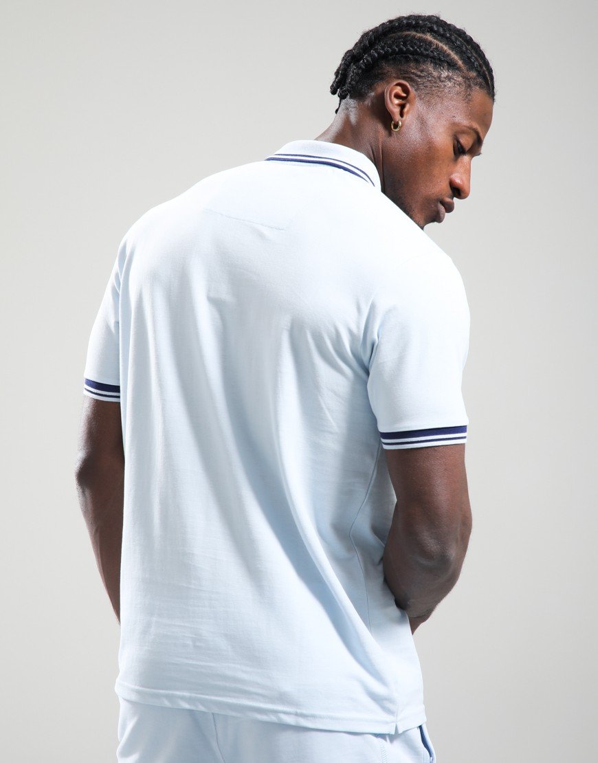Weekend Offender Levanto Polo Shirt Sky/Dark Sapphire