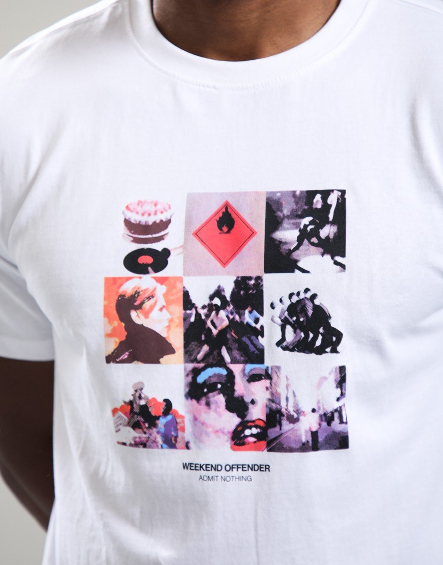 Weekend Offender Low T-Shirt White