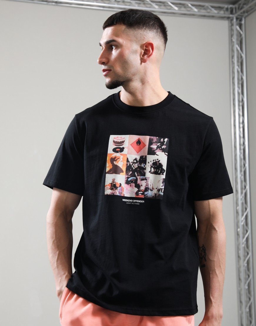Weekend Offender Low T-Shirt Black