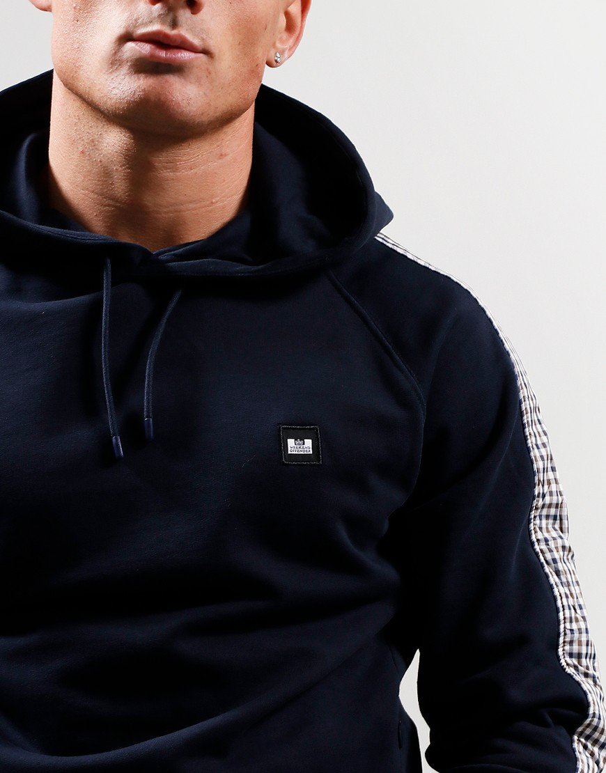 Weekend Offender Lo Sung Sweat Navy/Check