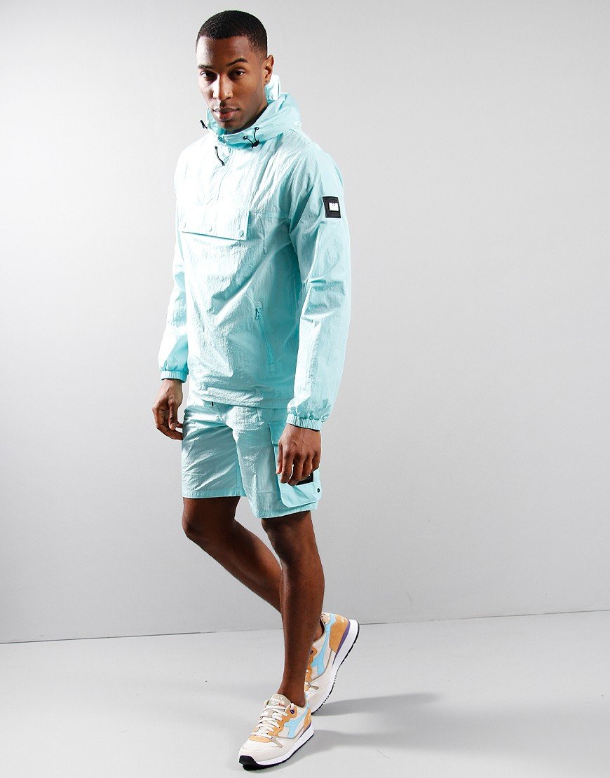 Weekend Offender Manaus Over The Head Jacket Aqua