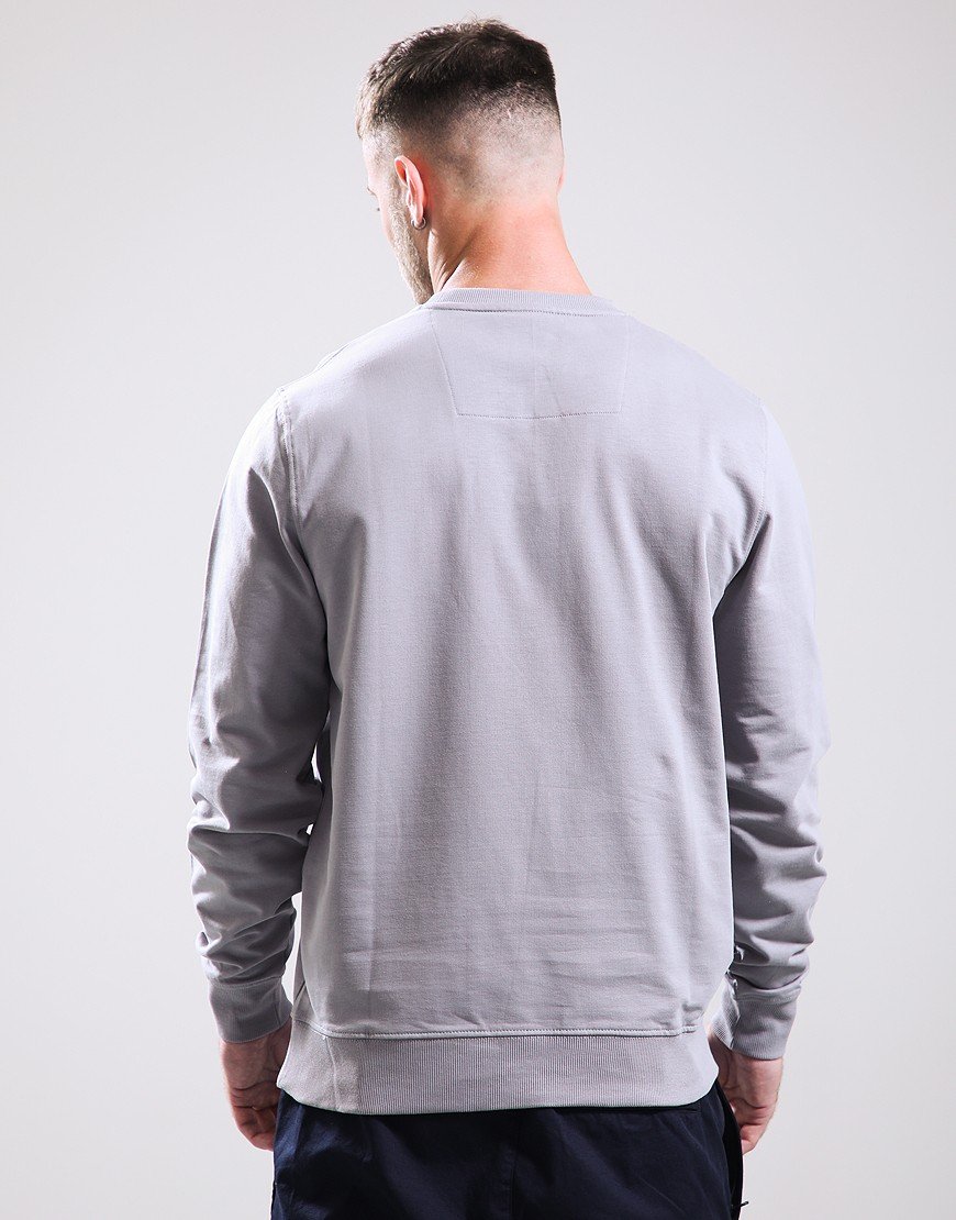 Weekend Offender Matterhorn Crew Sweat Mid Grey/Navy