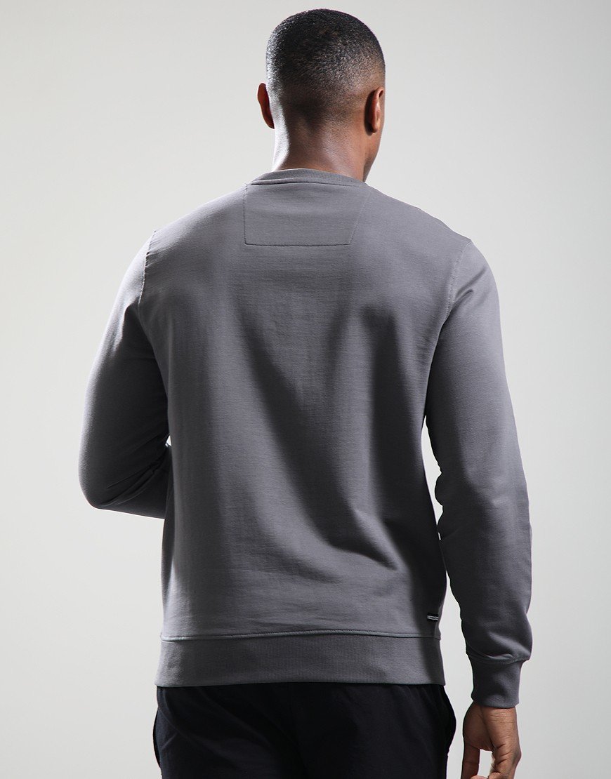 Weekend Offender Matterhorn Crew Sweat Anthracite/Winter White