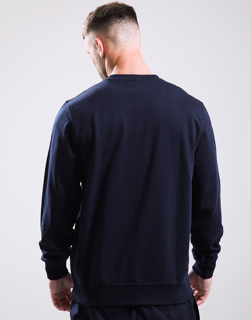Weekend Offender Matterhorn Crew Sweat Navy/Mid Grey
