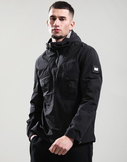 Weekend Offender Mayfield Over-Top Jacket Black