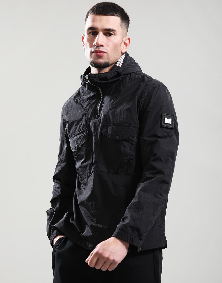 Weekend Offender Mayfield Over-Top Jacket Black