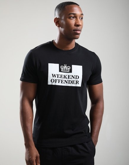 Weekend Offender Mcmoney T-Shirt Black/Silver
