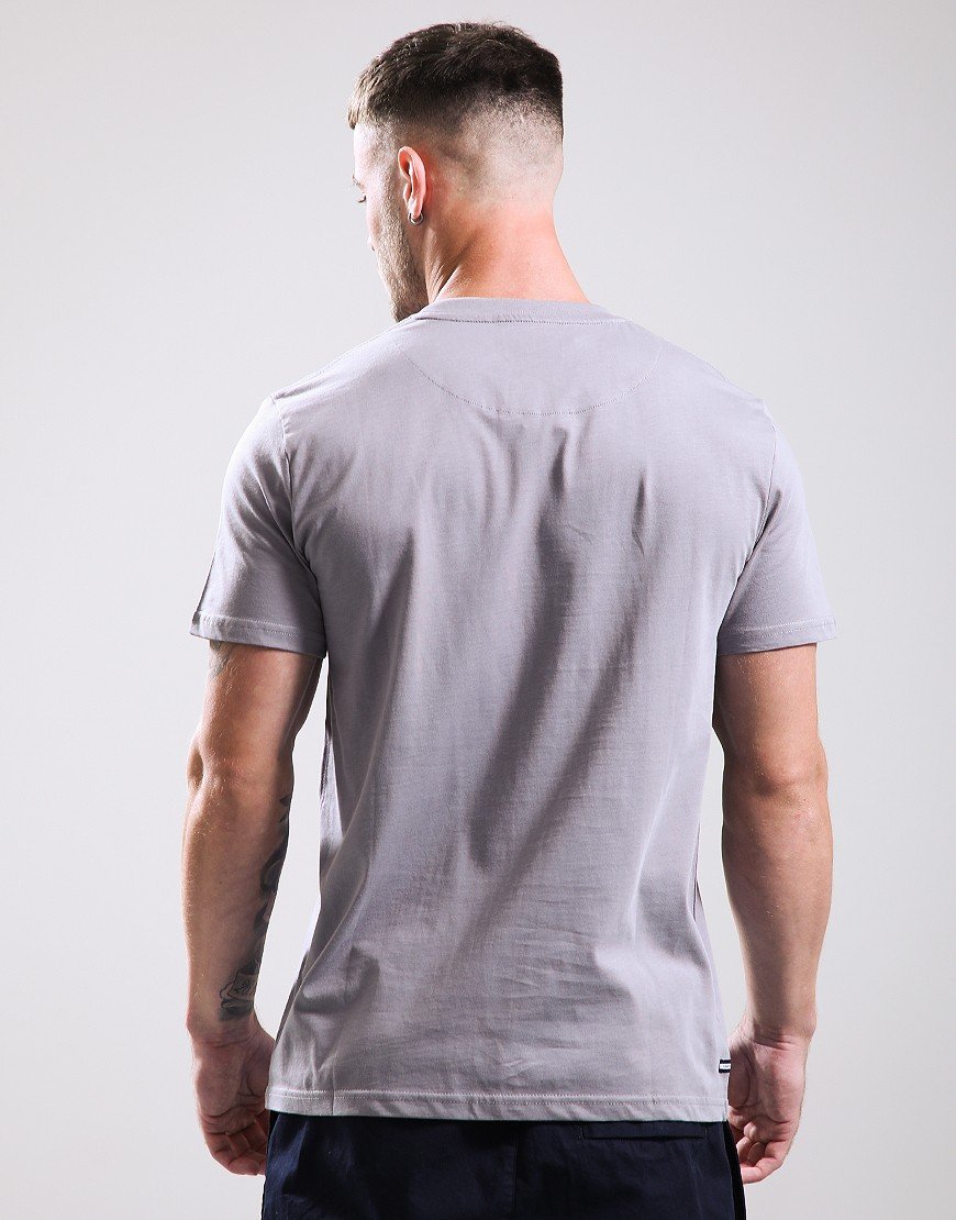 Weekend Offender Mcmoney T-Shirt Mid Grey/Navy