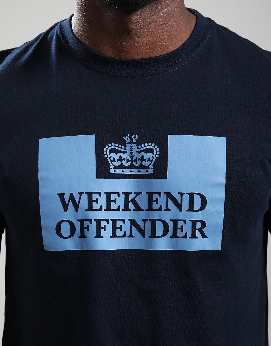 Weekend Offender Mcmoney T-Shirt Navy/Thunder Blue