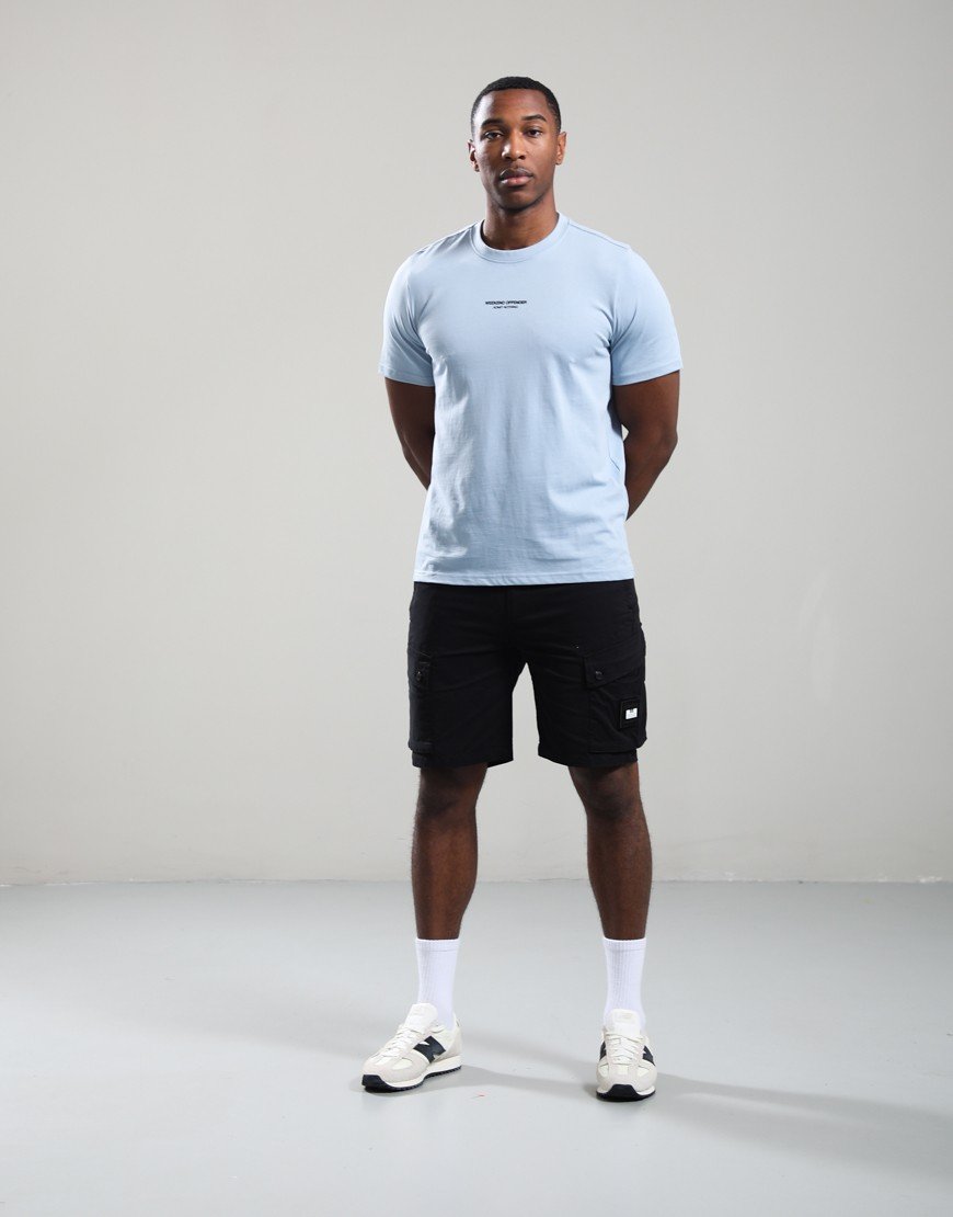 Weekend Offender Millergrove T-Shirt Blue Tourmaline/Black