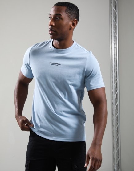 Weekend Offender Millergrove T-Shirt Blue Tourmaline/Black