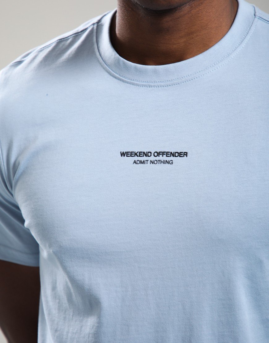 Weekend Offender Millergrove T-Shirt Blue Tourmaline/Black