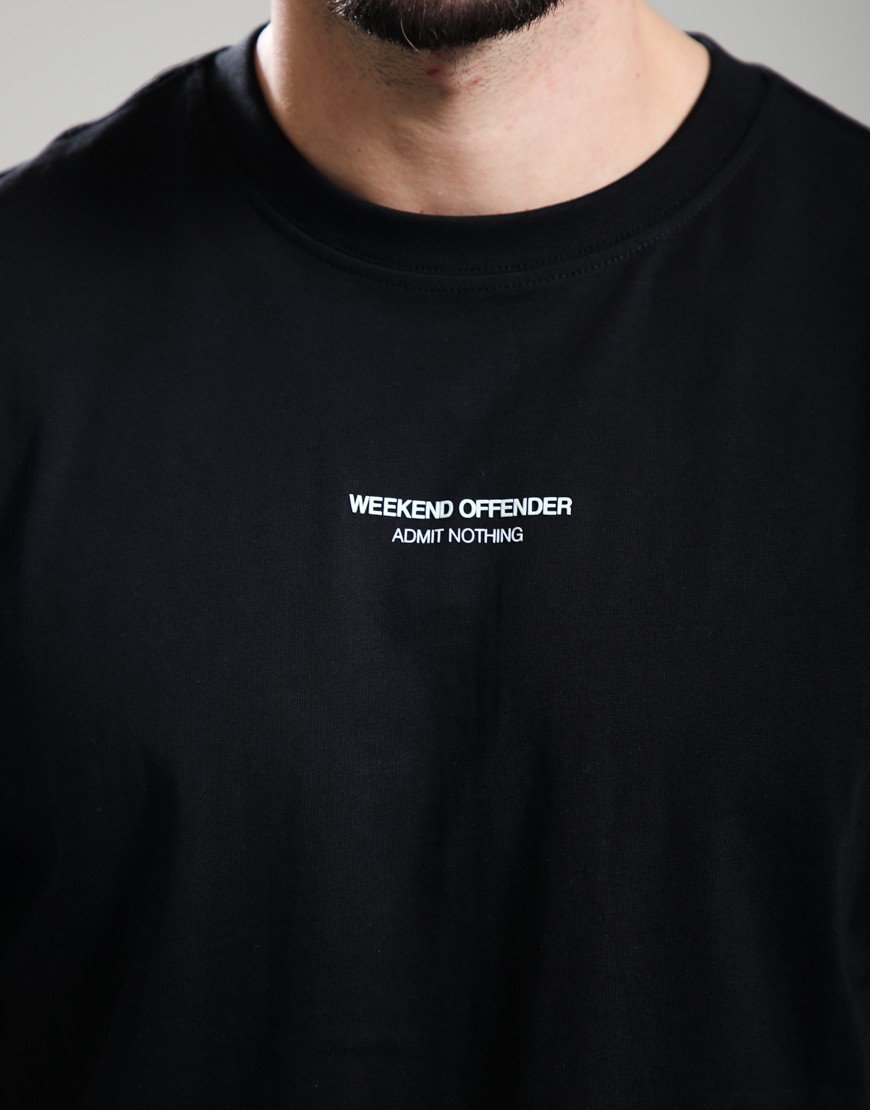 Weekend Offender Millergrove T-Shirt Black/Amazonite