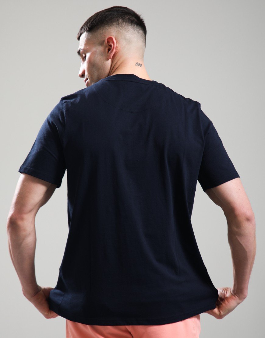 Weekend Offender Millergrove T-Shirt Navy/Coral
