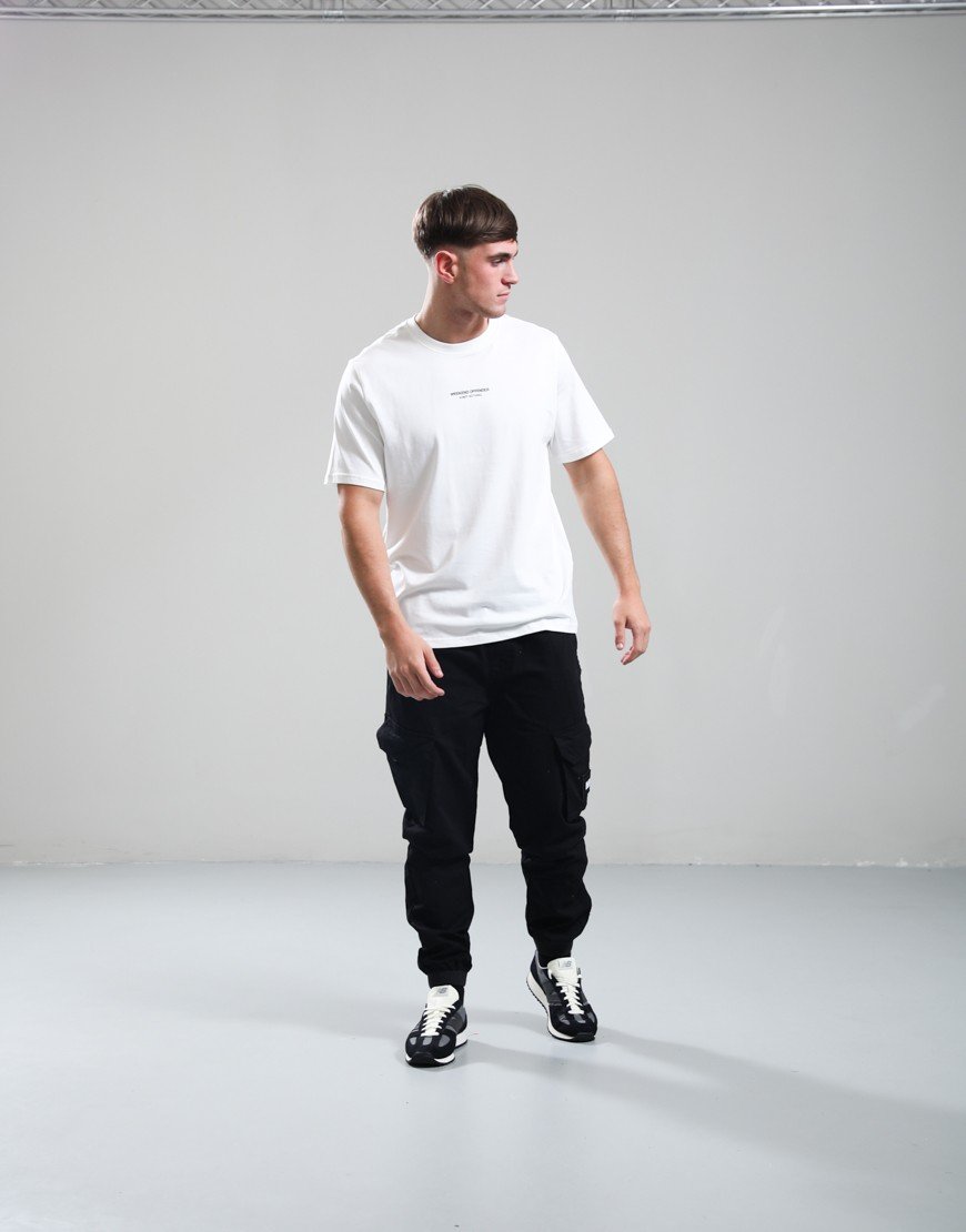 Weekend Offender Millergrove T-Shirt Ghost/Black Forest Green