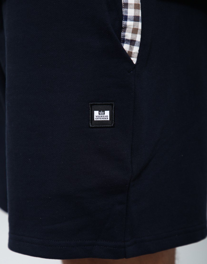 Weekend Offender Missour Jogger Shorts Navy