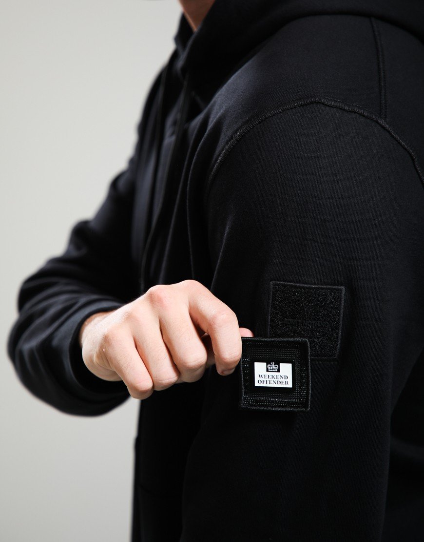 Weekend Offender Oulton Hoodie Black