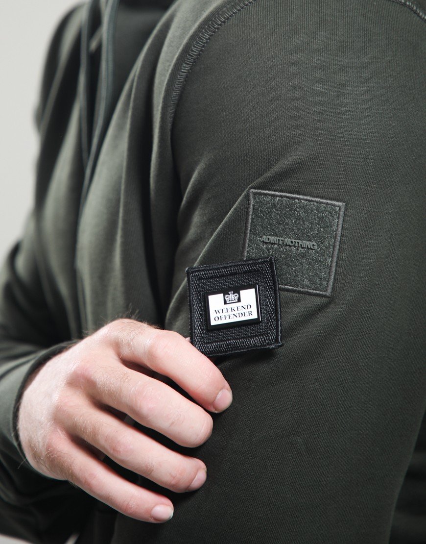 Weekend Offender Oulton Hoodie Black Forest