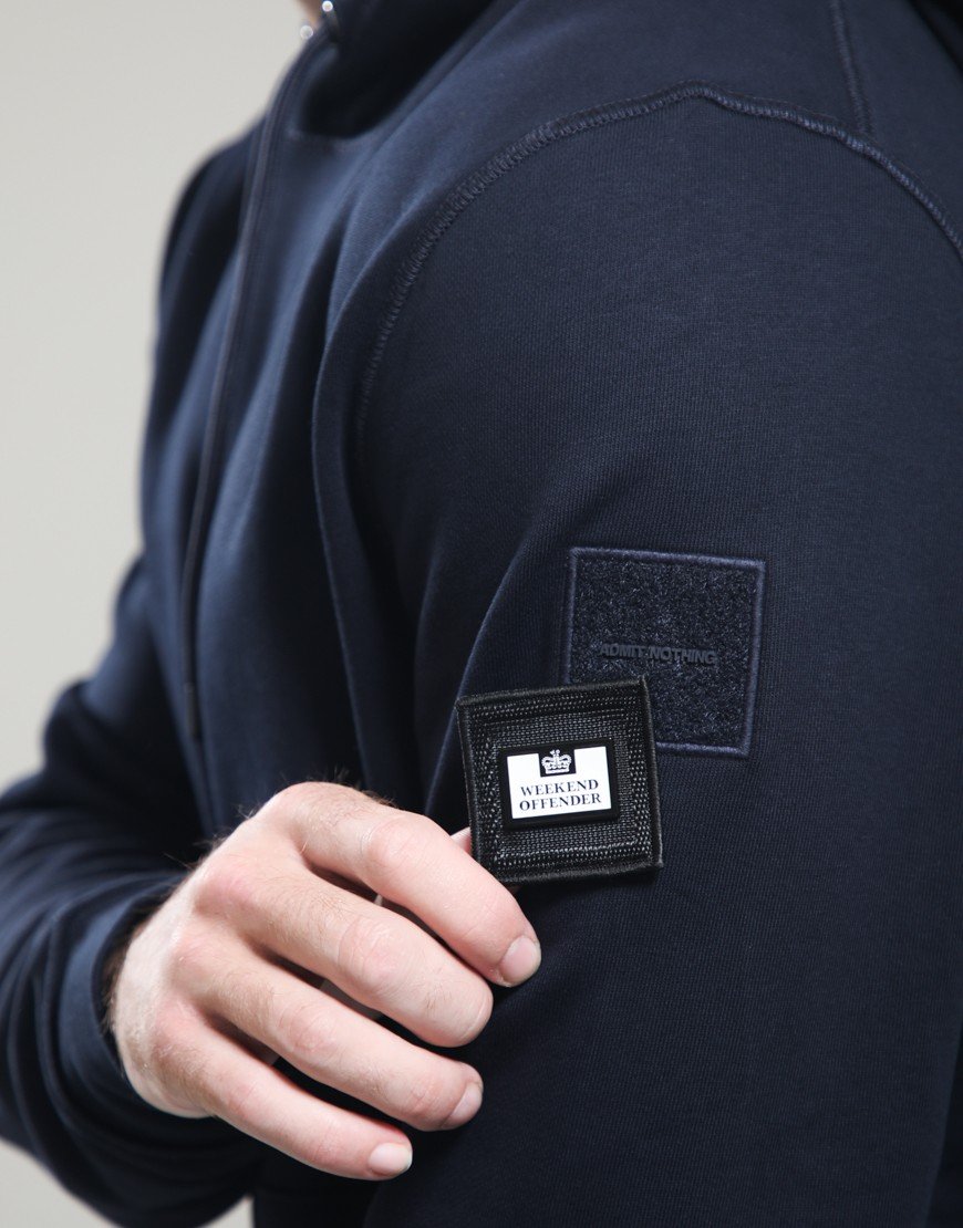 Weekend Offender Oulton Hoodie Navy