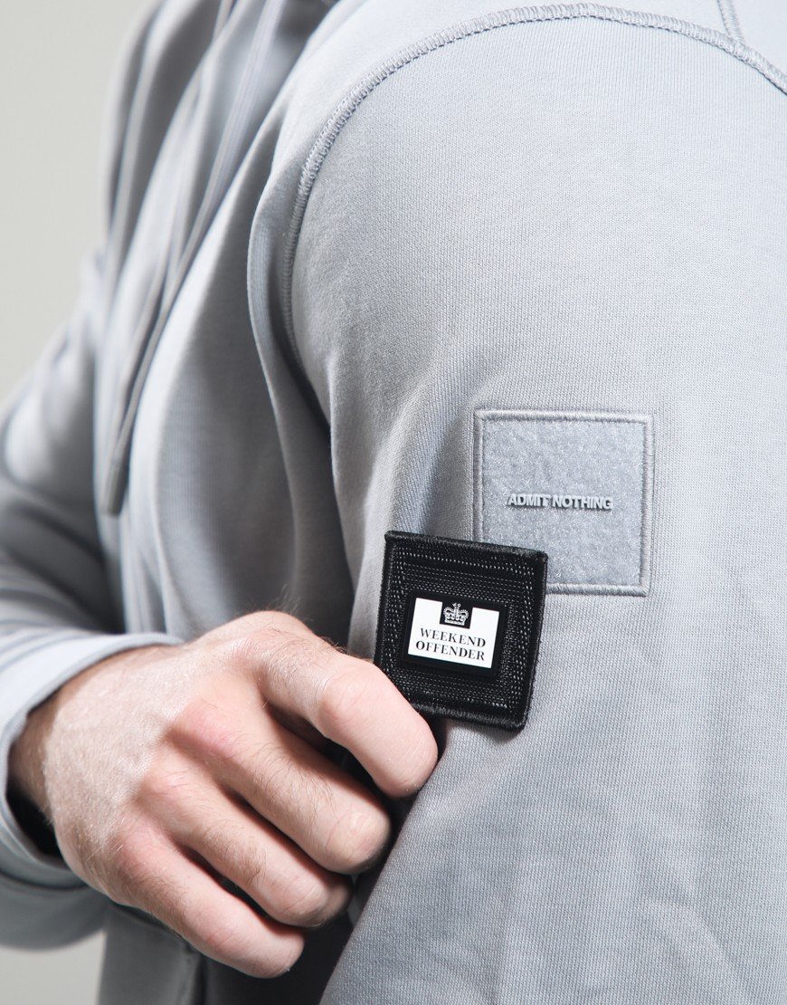 Weekend Offender Oulton Hoodie Smokey