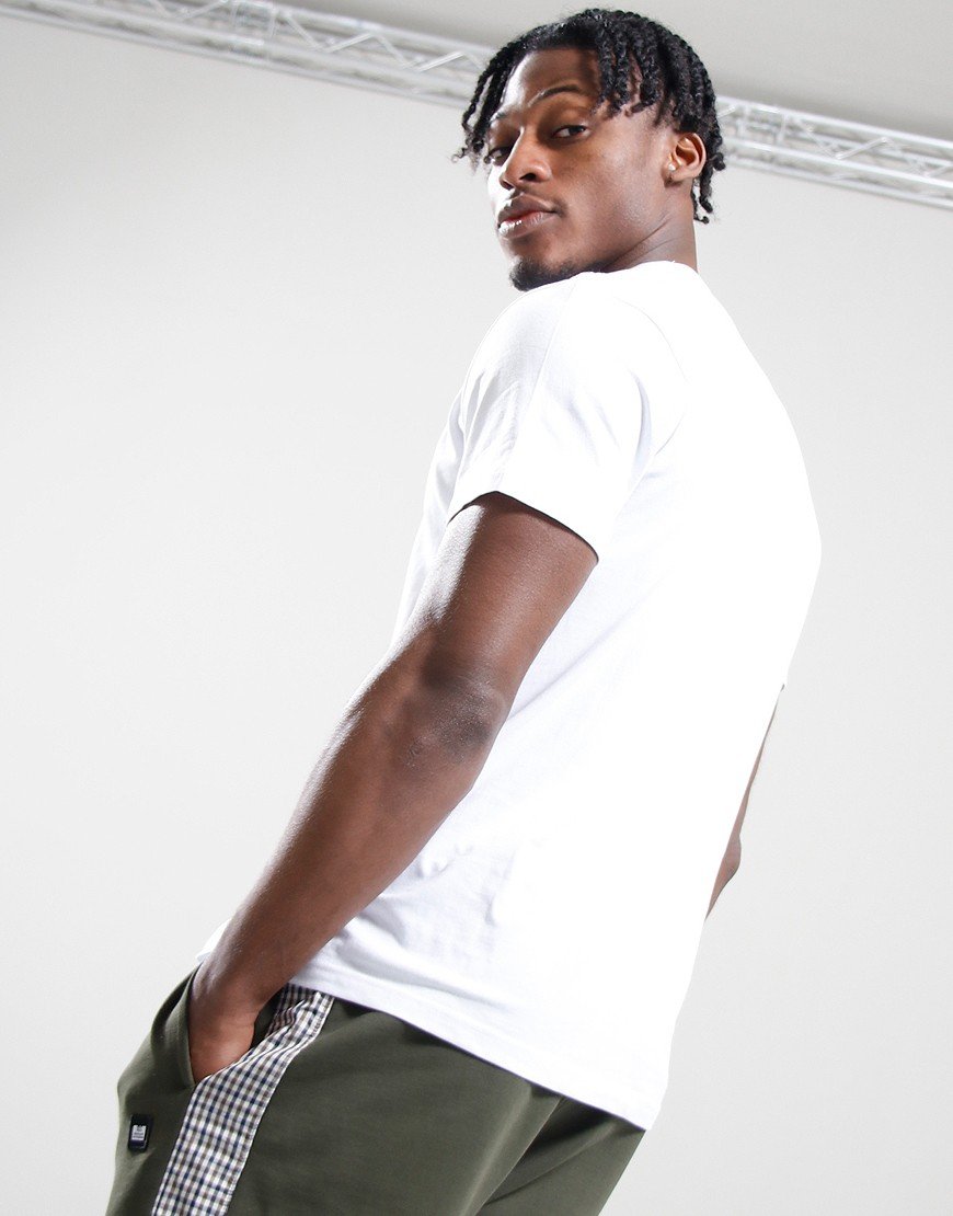 Weekend Offender Pelee T-shirt White/Mulberry