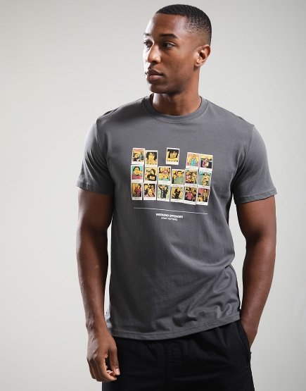 Weekend Offender Polaroids T-Shirt Anthracite