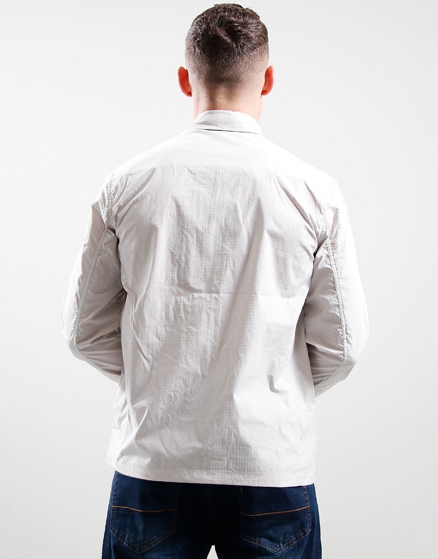 Weekend Offender Porter Overshirt Dove Grey