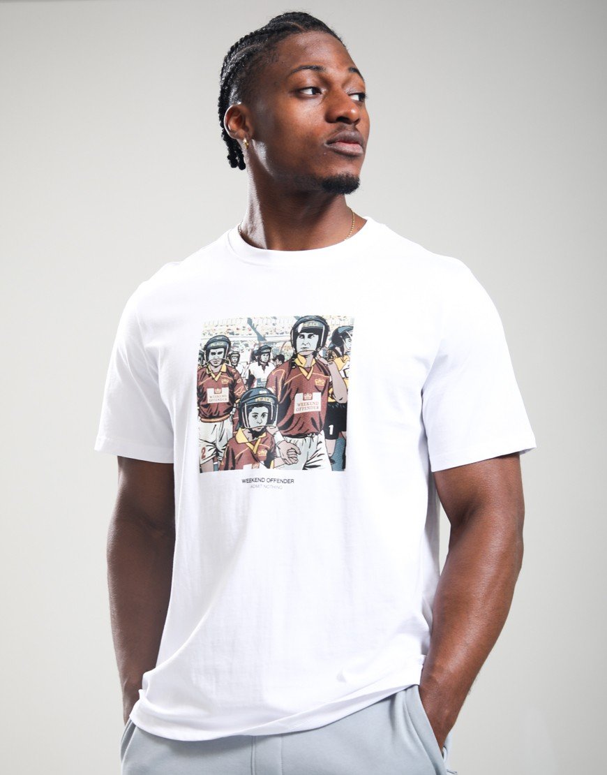 Weekend Offender Roma T-Shirt White