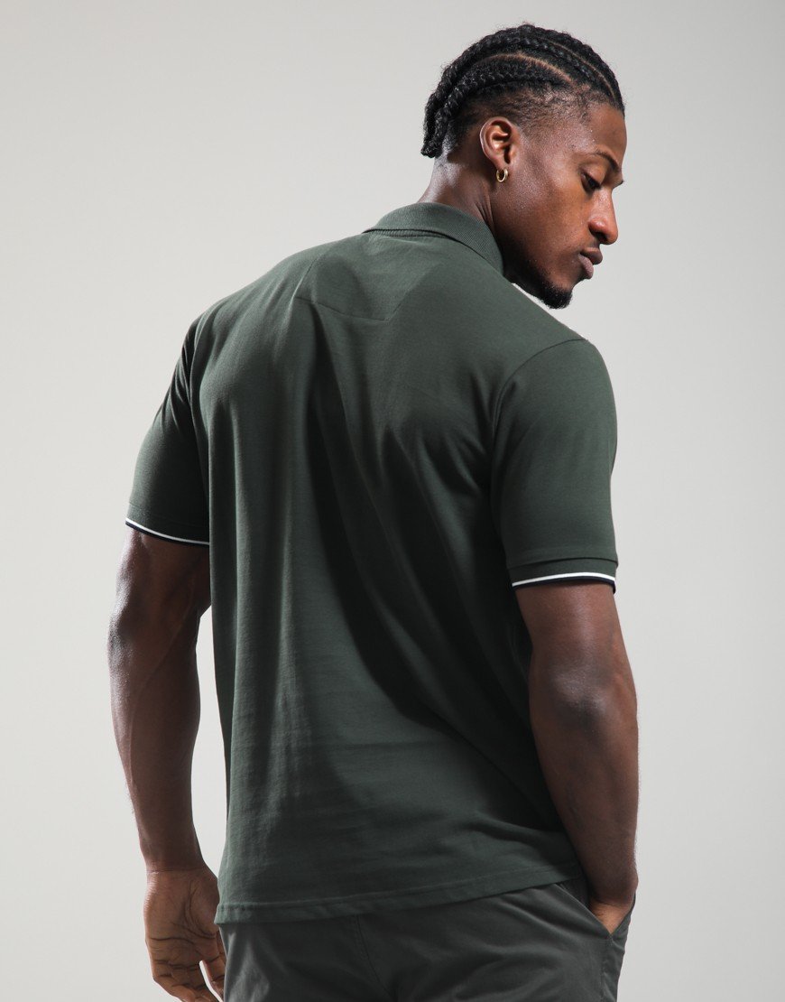 Weekend Offender Sakai Polo Shirt Black Forest