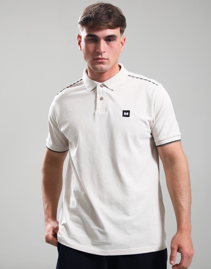 Weekend Offender Sakai Polo Shirt Cement