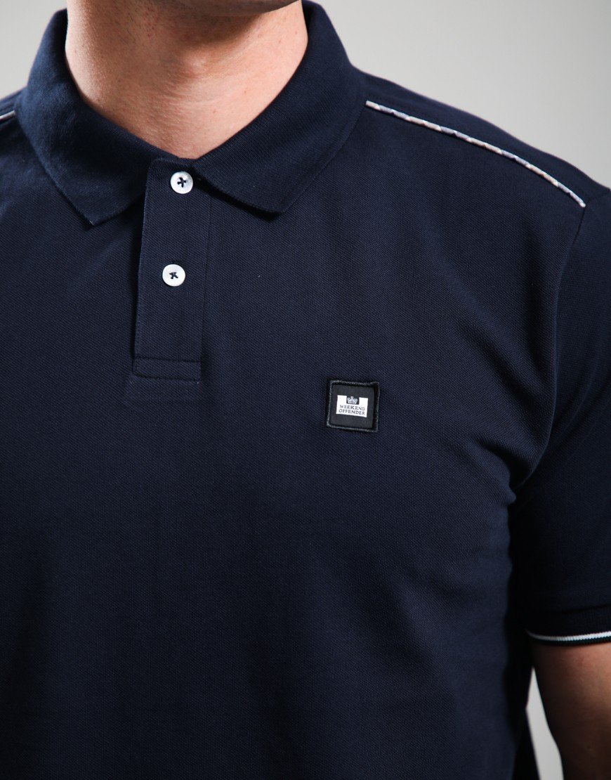 Weekend Offender Sakai Polo Shirt Navy