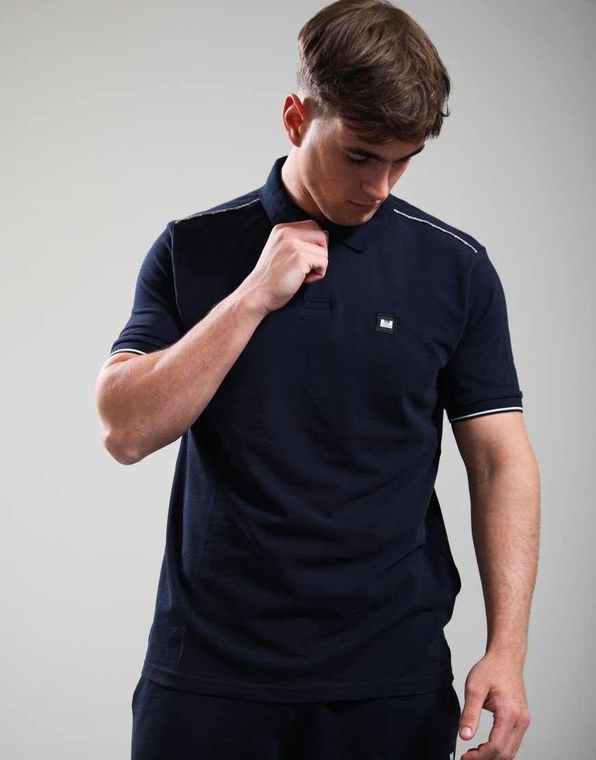 Weekend Offender Sakai Polo Shirt Navy