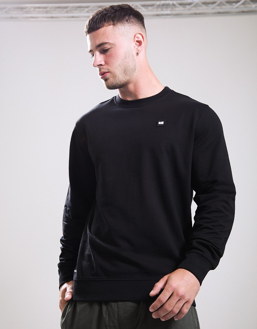 Weekend Offender Santos Crew Sweat Black