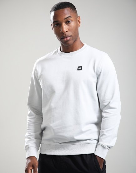 Weekend Offender Santos Crew Sweat Silver