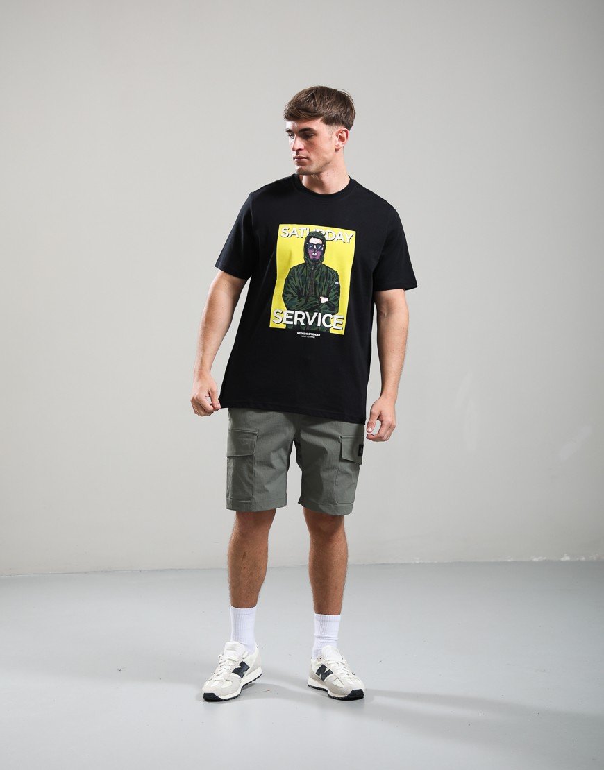 Weekend Offender Saturday Service T-Shirt Black