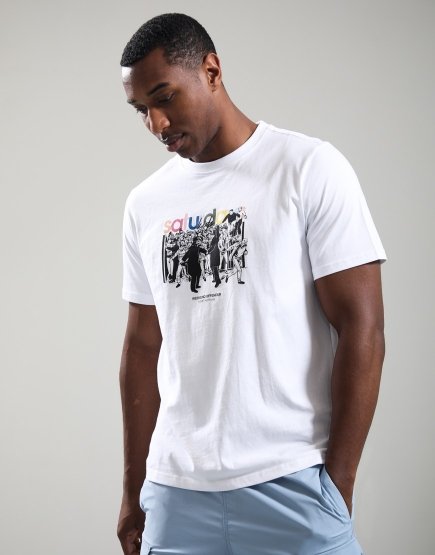 Weekend Offender Saturdays Kids T-Shirt White