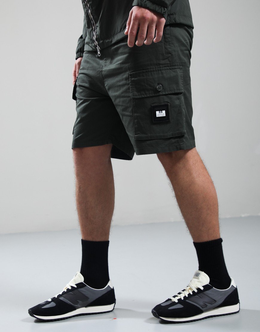 Weekend Offender Scopello Cargo Shorts Black Forest