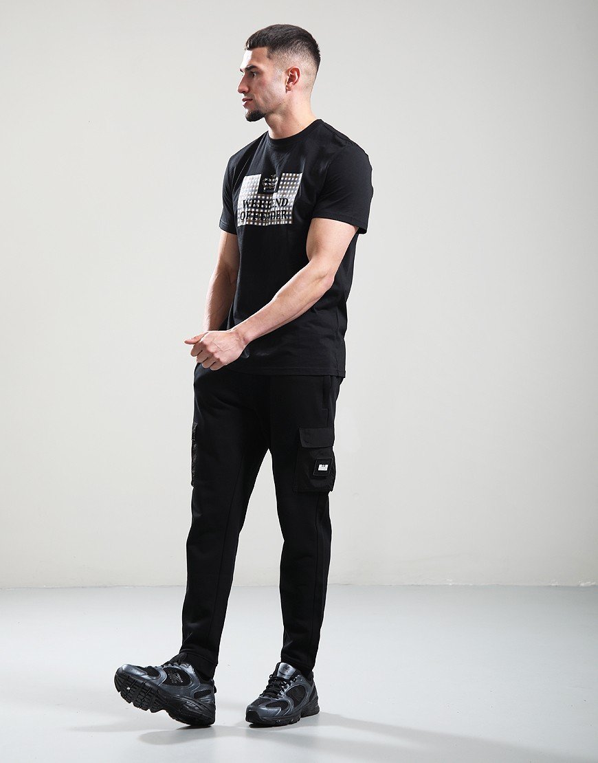 Weekend Offender Shevchenko T-Shirt Black/Mid House Check