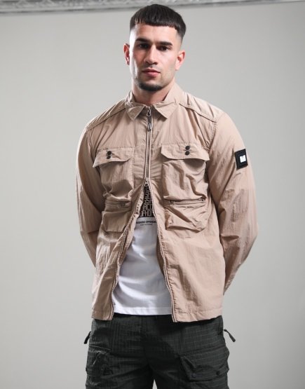 Weekend Offender Shields Overshirt Driftwood