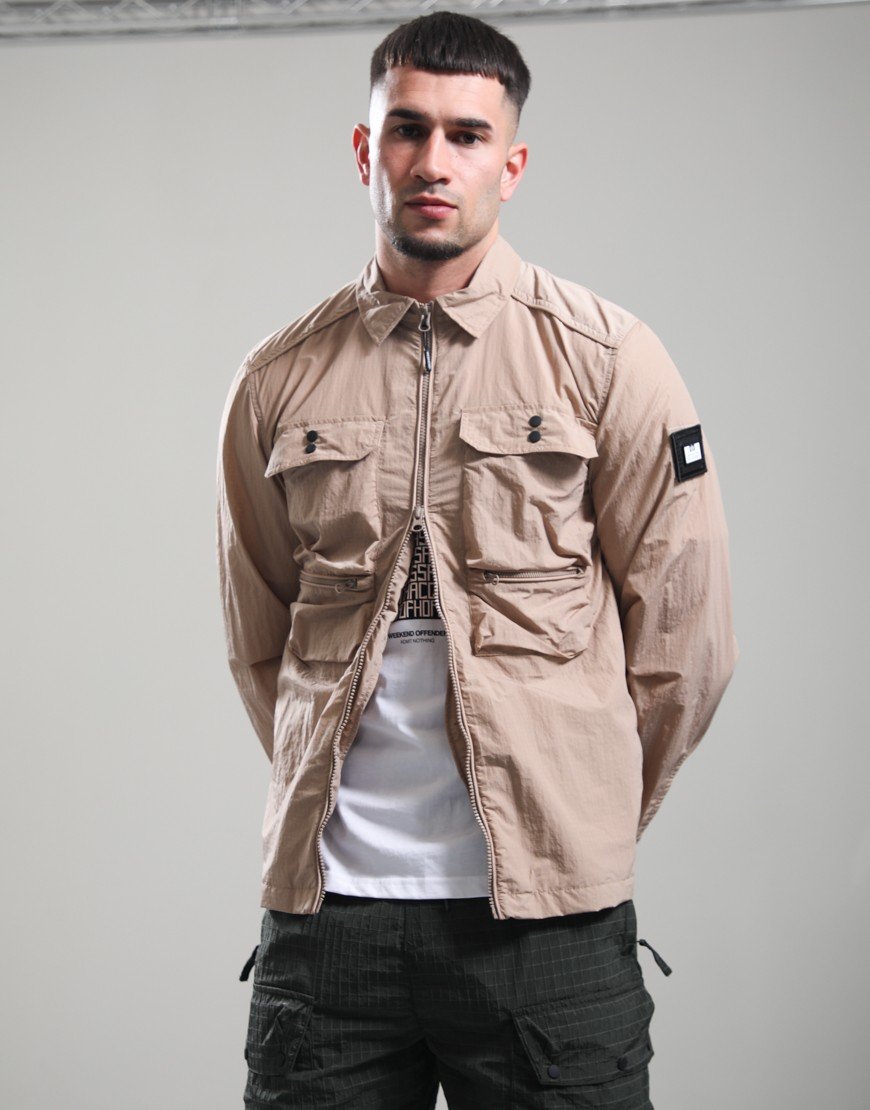 Weekend Offender Shields Overshirt Driftwood
