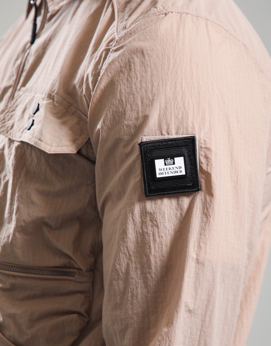 Weekend Offender Shields Overshirt Driftwood