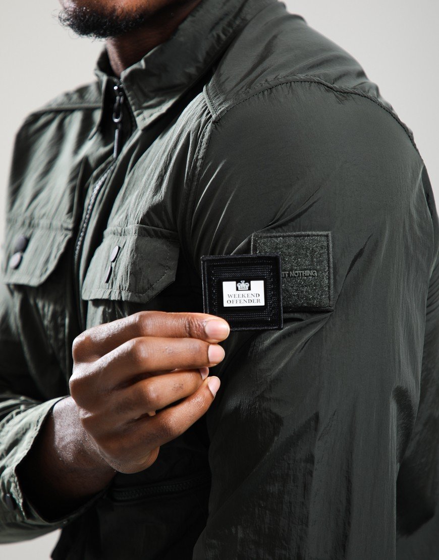 Weekend Offender Shields Overshirt Black Forest Weekend Offender Shields Overshirt Black Forest