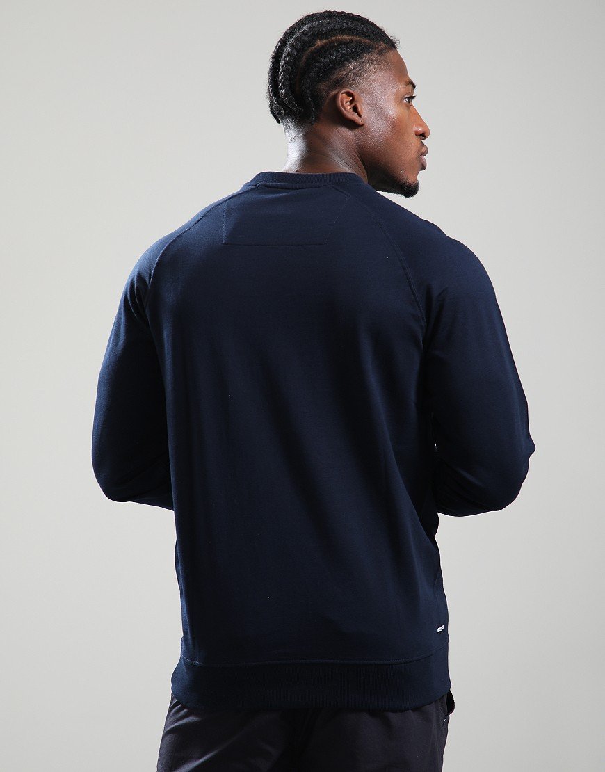 Weekend Offender Skylar Crew Sweat Navy/Thunder Blue