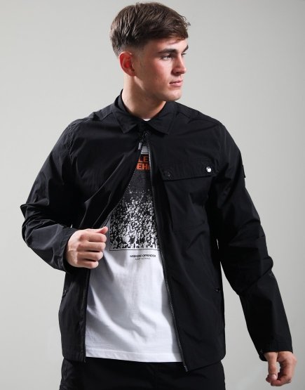 Weekend Offender Southbank Overshirt Black