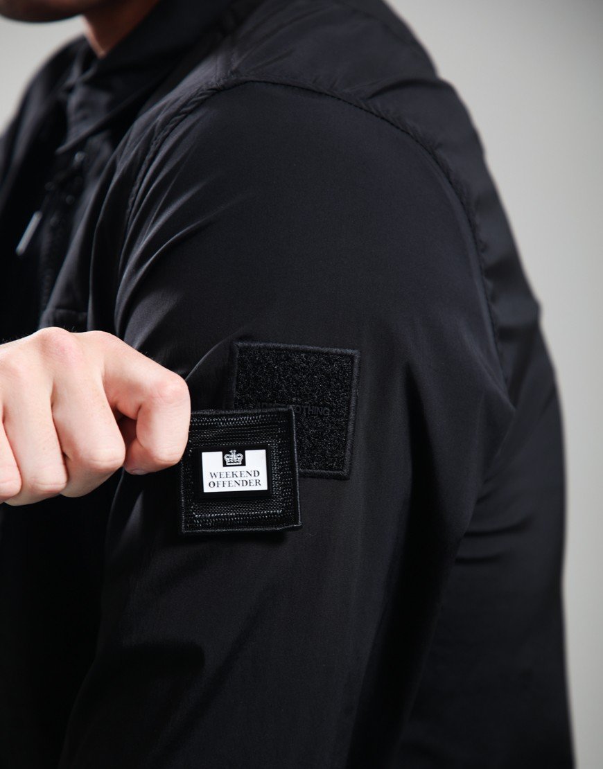 Weekend Offender Southbank Overshirt Black