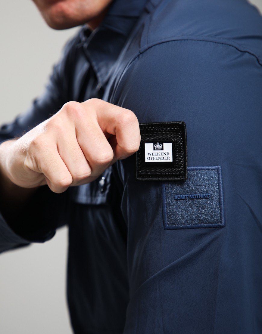 Weekend Offender Southbank Overshirt Lagoon