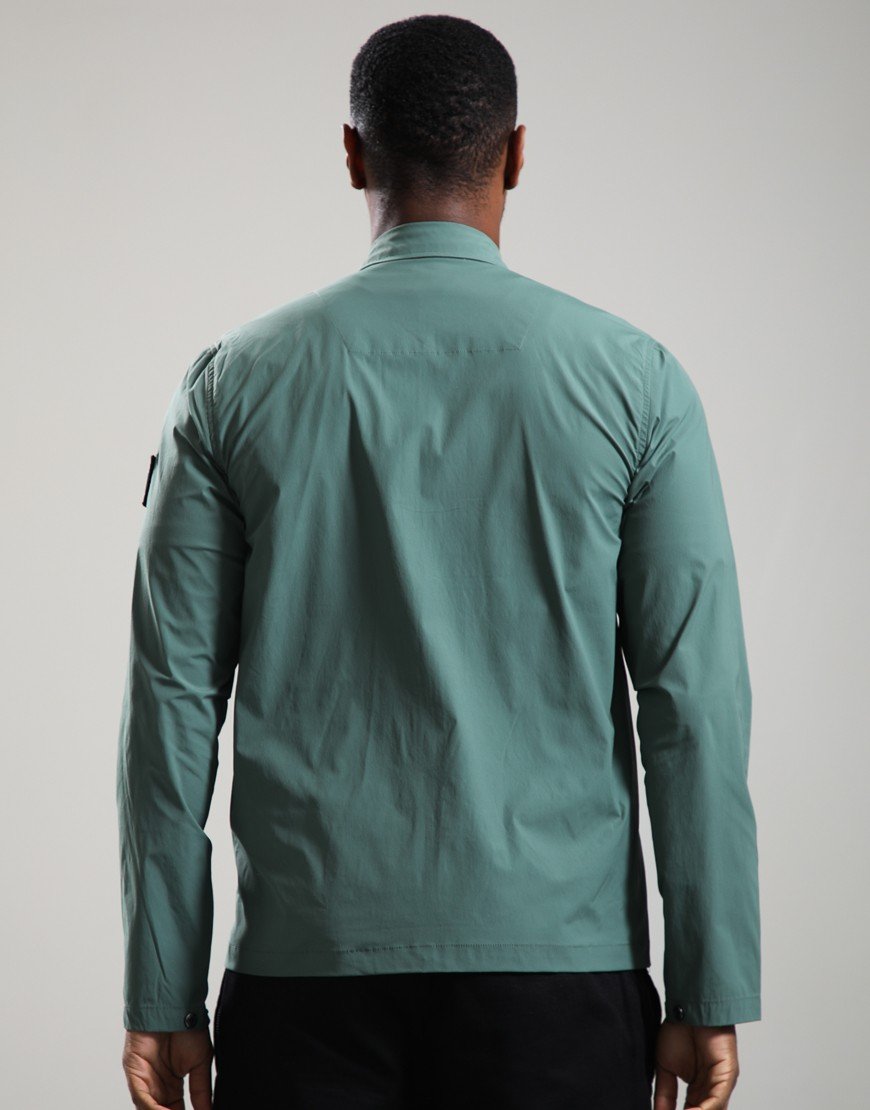 Weekend Offender Southbank Overshirt Thyme Green