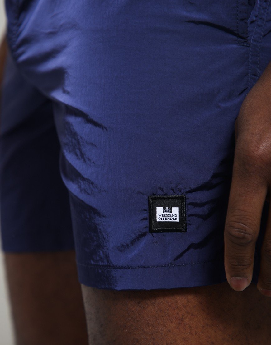 Weekend Offender Stacks Swim Shorts Dark Sapphire